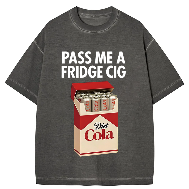 Tokyocanvas I Need A Diet Cola Gradient Washed T-Shirt