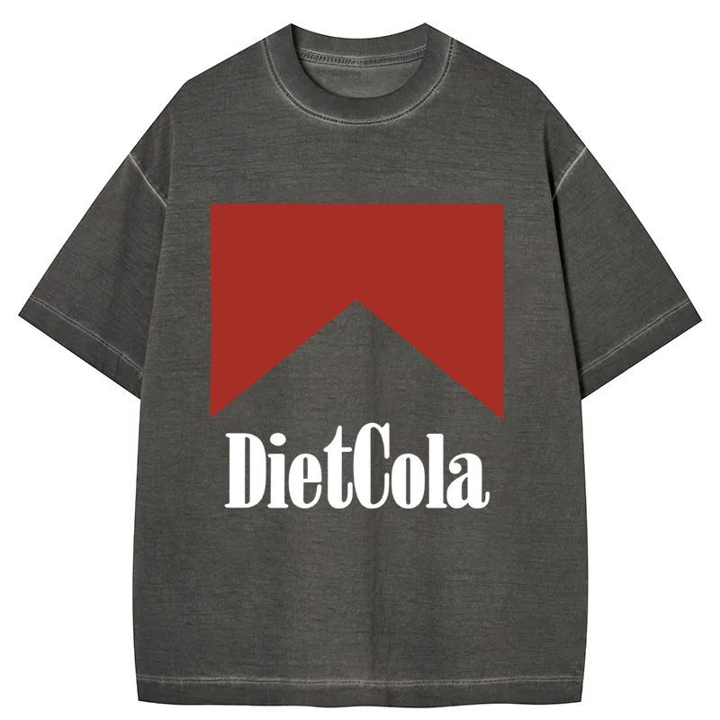 Tokyocanvas Diet Cola Marlboro Gradient Washed T-Shirt