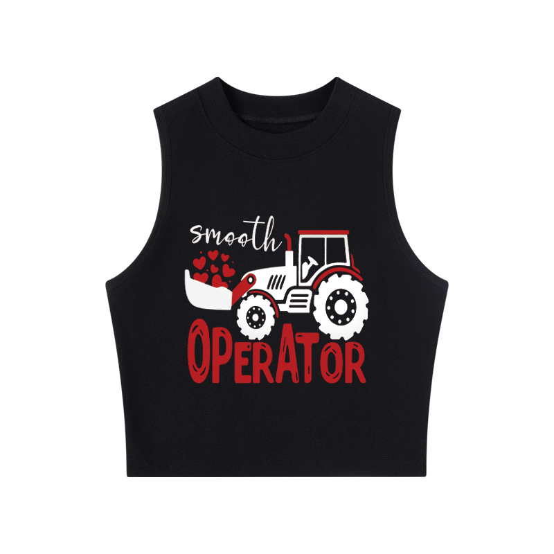 Tokyocanvas Smooth Operator Toddler Crew Neck Crop Top