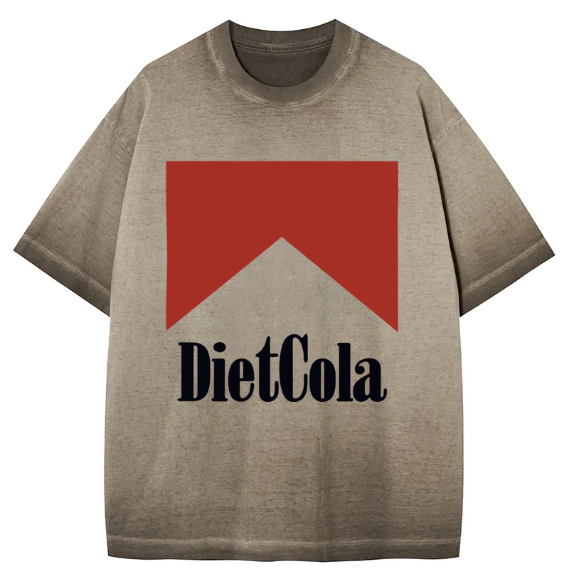 Tokyocanvas Diet Cola Marlboro Gradient Washed T-Shirt