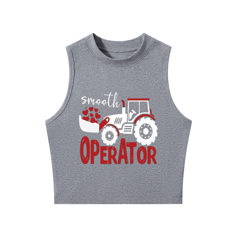 Tokyocanvas Smooth Operator Toddler Crew Neck Crop Top