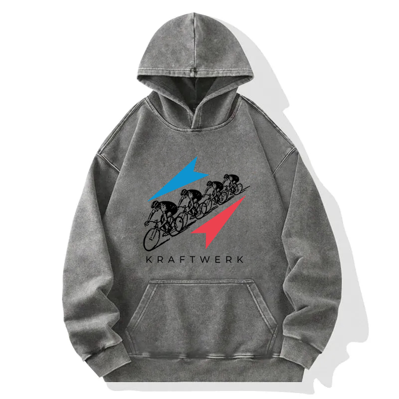 Tokyocanvas Kraftwerk Tour de France Washed Hoodie