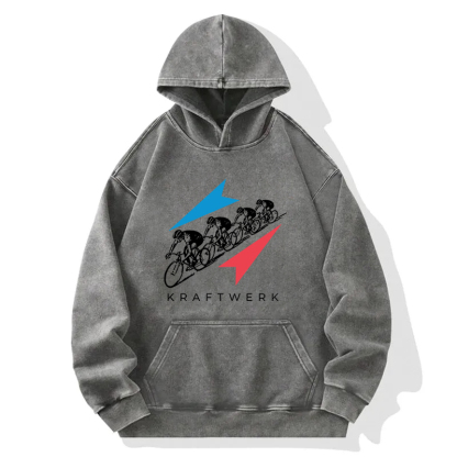 Tokyocanvas Kraftwerk Tour de France Washed Hoodie