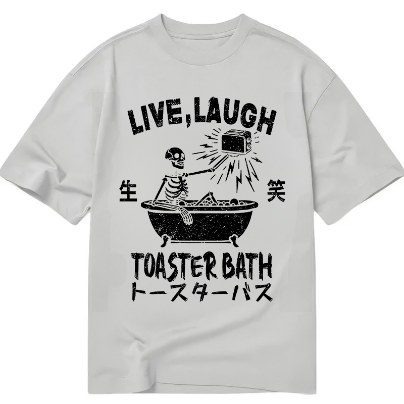 Tokyocanvas Funny Electric Shock Skeleton Classic T-Shirt