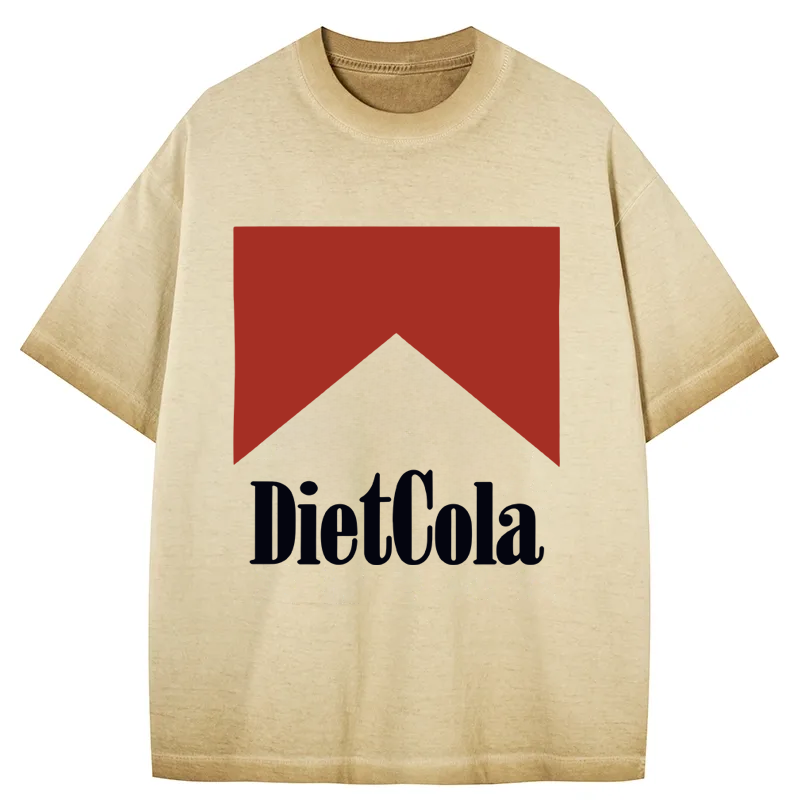 Tokyocanvas Diet Cola Marlboro Gradient Washed T-Shirt