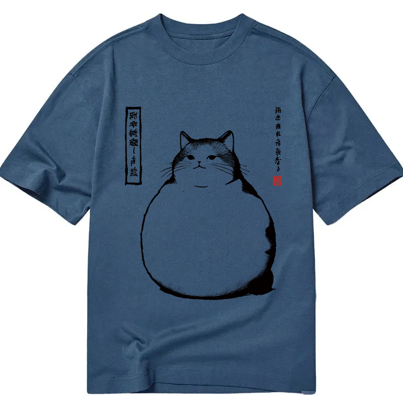 Tokyocanvas Matsumoto Hoji Cat Classic T-Shirt