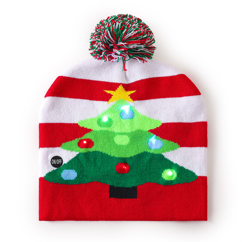 Tokyocanvas Christmas Tree Short Christmas Hat