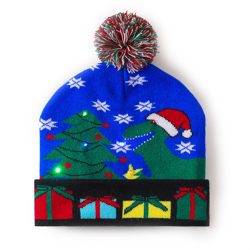 Tokyocanvas Dinosaur Christmas Hat