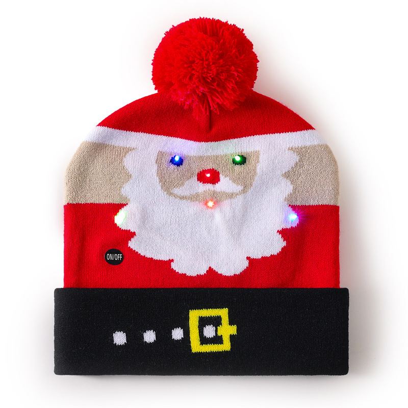 Tokyocanvas Santa Belt Christmas Hat