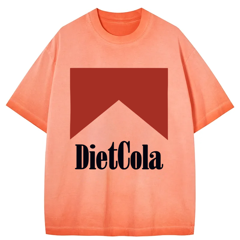 Tokyocanvas Diet Cola Marlboro Gradient Washed T-Shirt