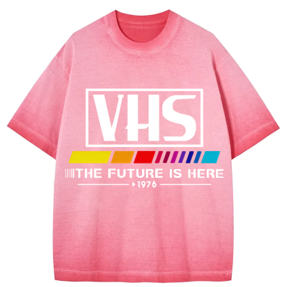Tokyocanvas VHS 1976 Vintage Gradient Washed T-Shirt
