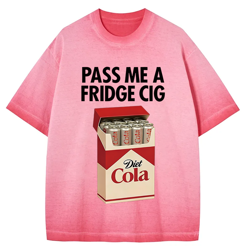 Tokyocanvas I Need A Diet Cola Gradient Washed T-Shirt