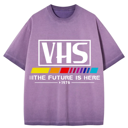 Tokyocanvas VHS 1976 Vintage Gradient Washed T-Shirt