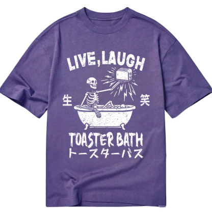 Tokyocanvas Funny Electric Shock Skeleton Classic T-Shirt