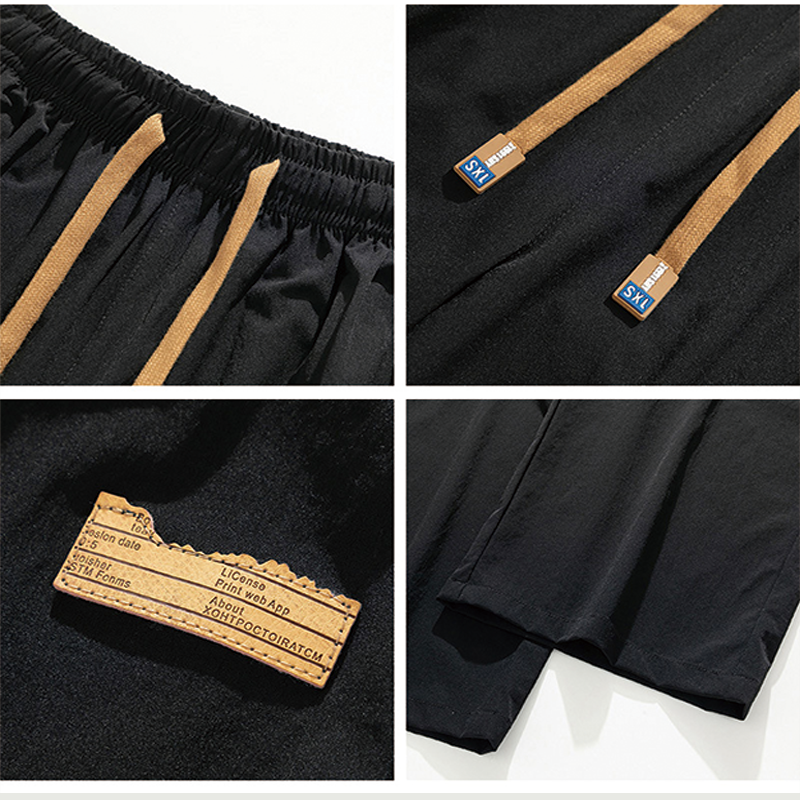 Tokyocanvas Cowboy Drawstring Style Fleece Sweatpants