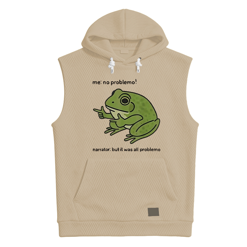 Tokyocanvas Stupid Frog Meme Hooded Tank