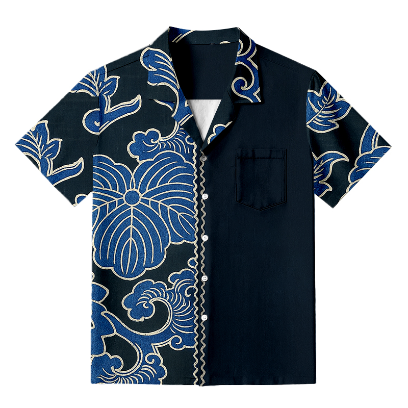 Tokyocanvas Japanese Aloha Hawaiian Shirt