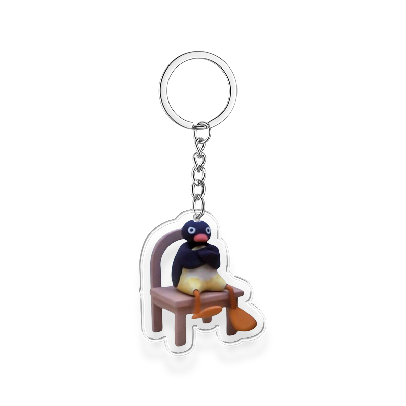Tokyocanvas Pingu Meme Keychain