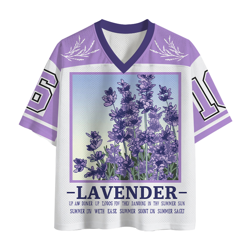 Tokyocanvas Lavender Scent Mesh Jersey