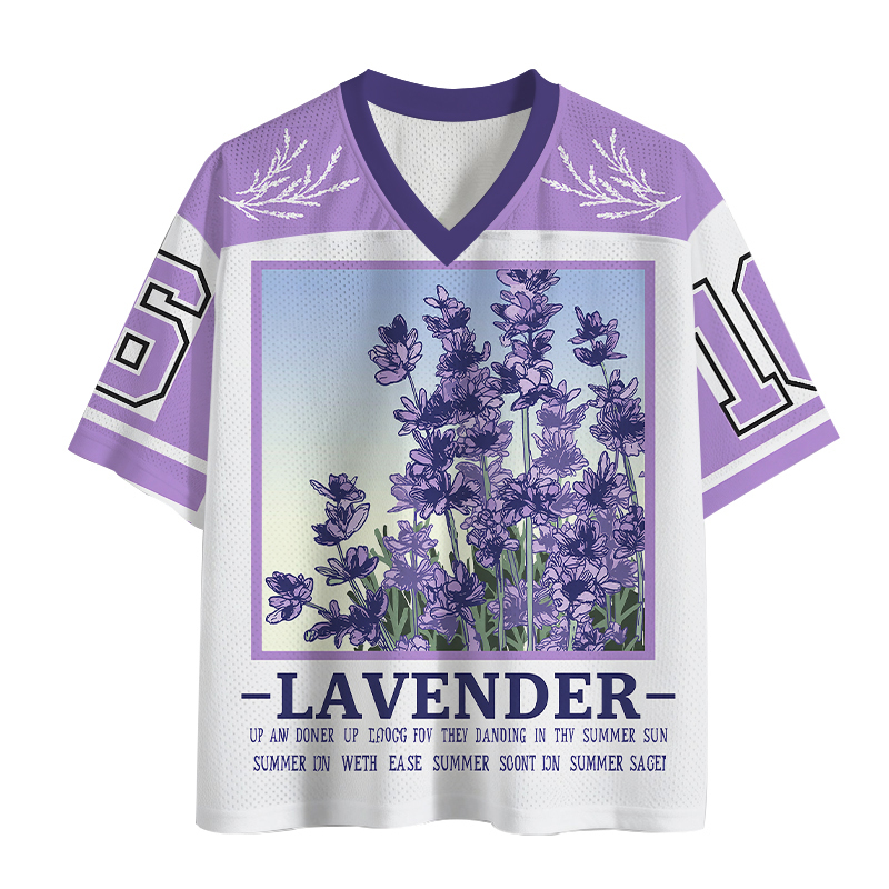 Tokyocanvas Lavender Scent Mesh Jersey