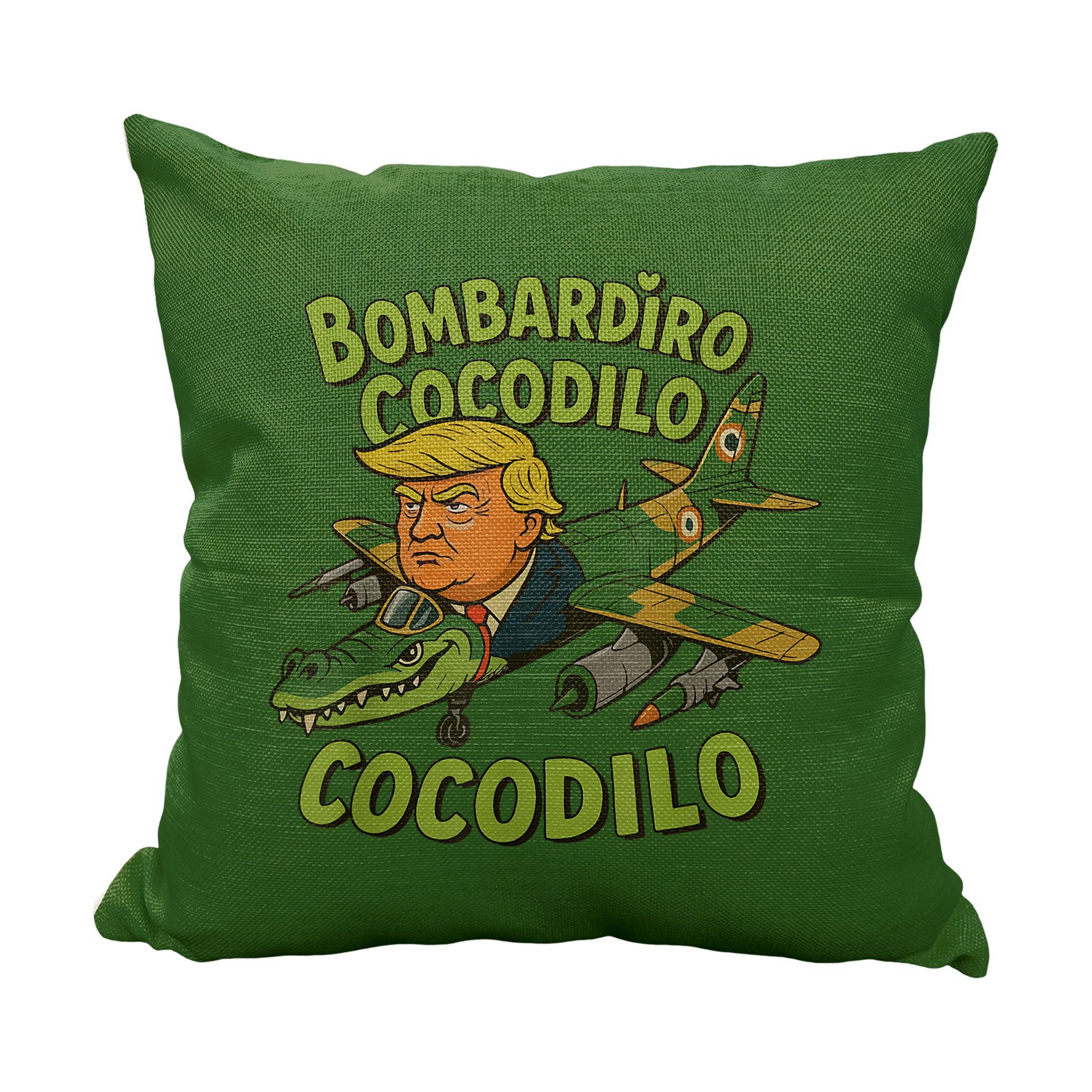 Tokyocanvas Bombaroiro Cocodilo Meme Pillow