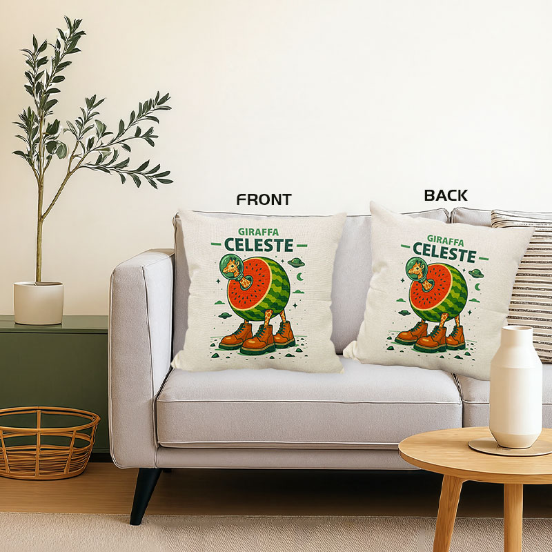 Tokyocanvas Giraffa Celeste Meme Pillow