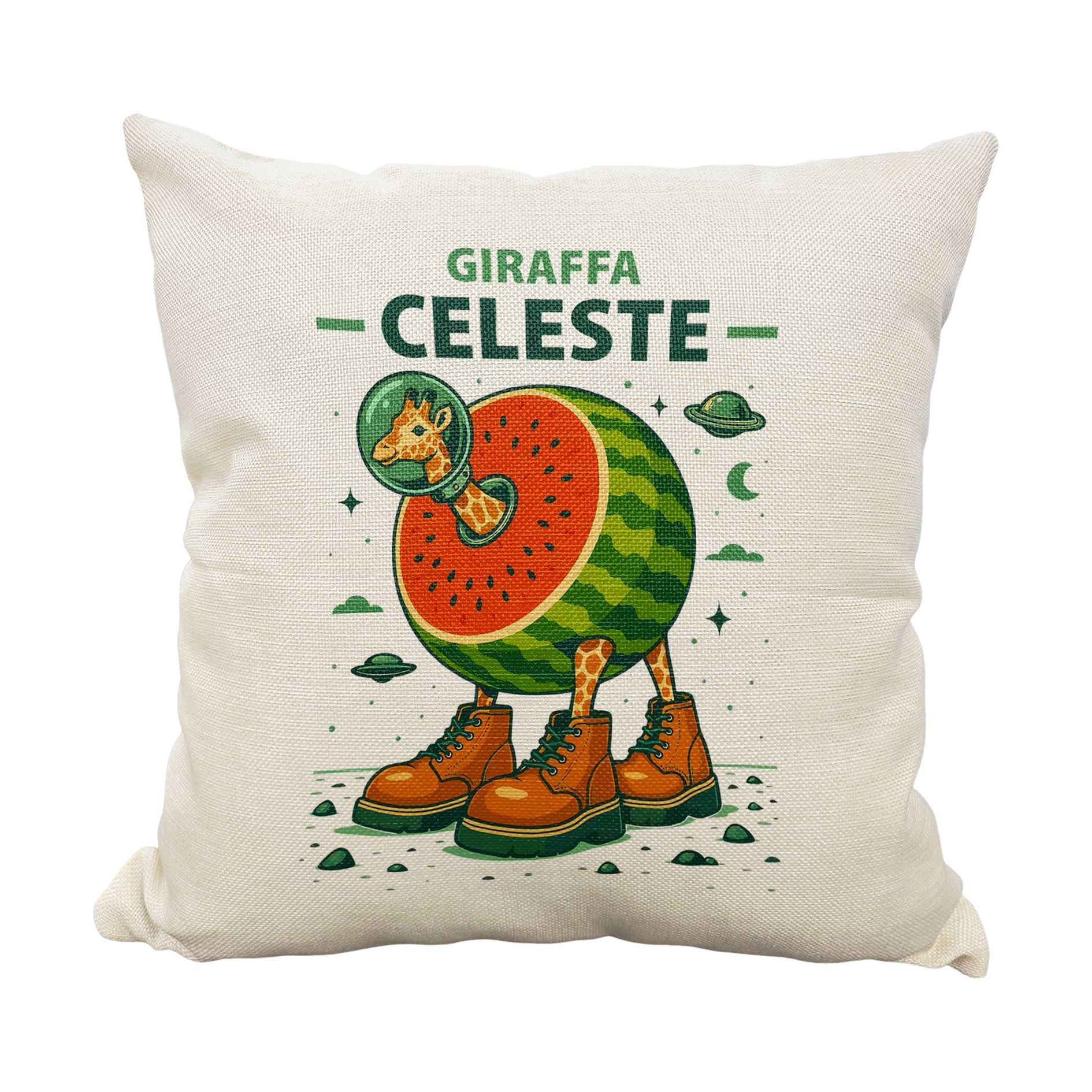 Tokyocanvas Giraffa Celeste Meme Pillow