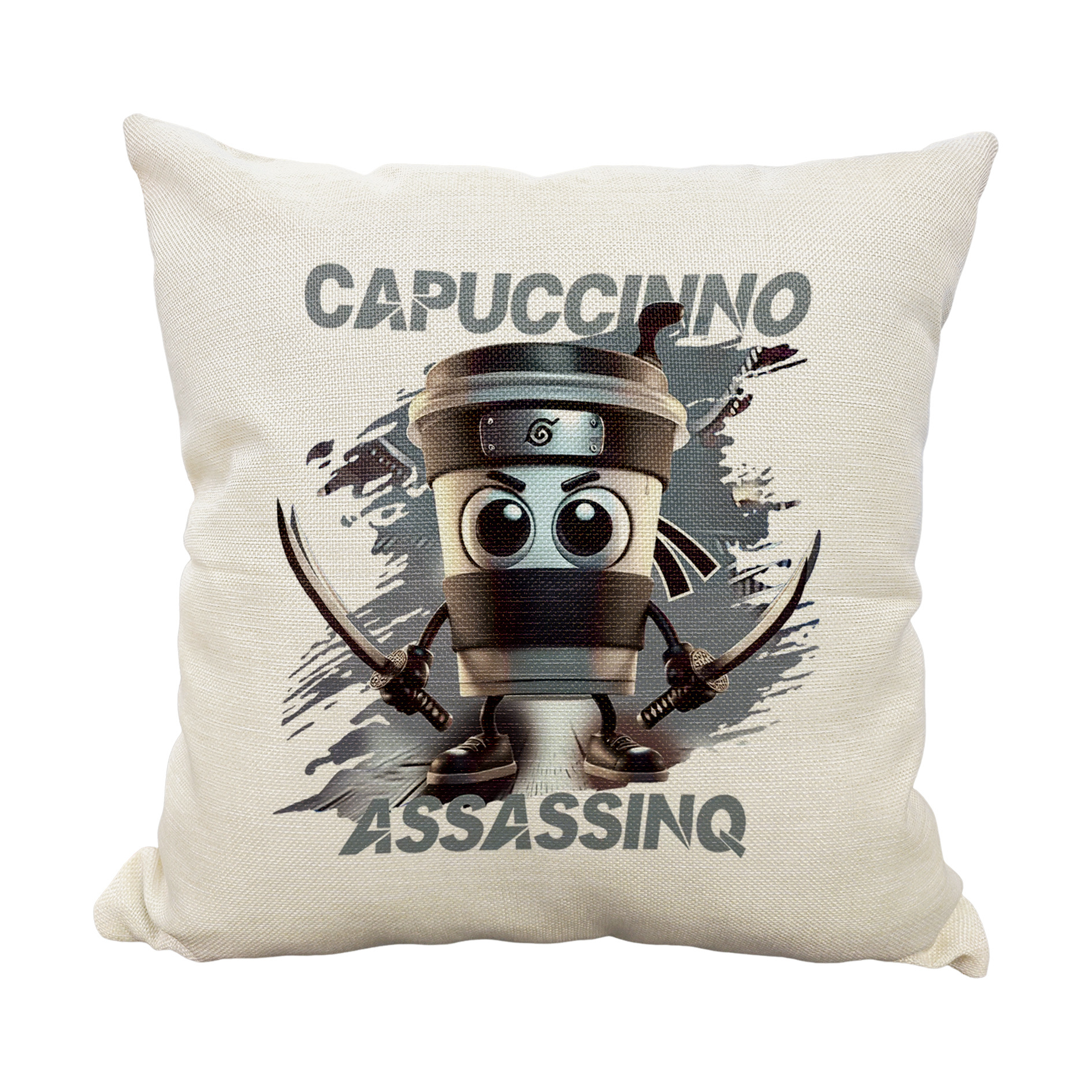 Tokyocanvas Capuccinno Assassino Meme Pillow