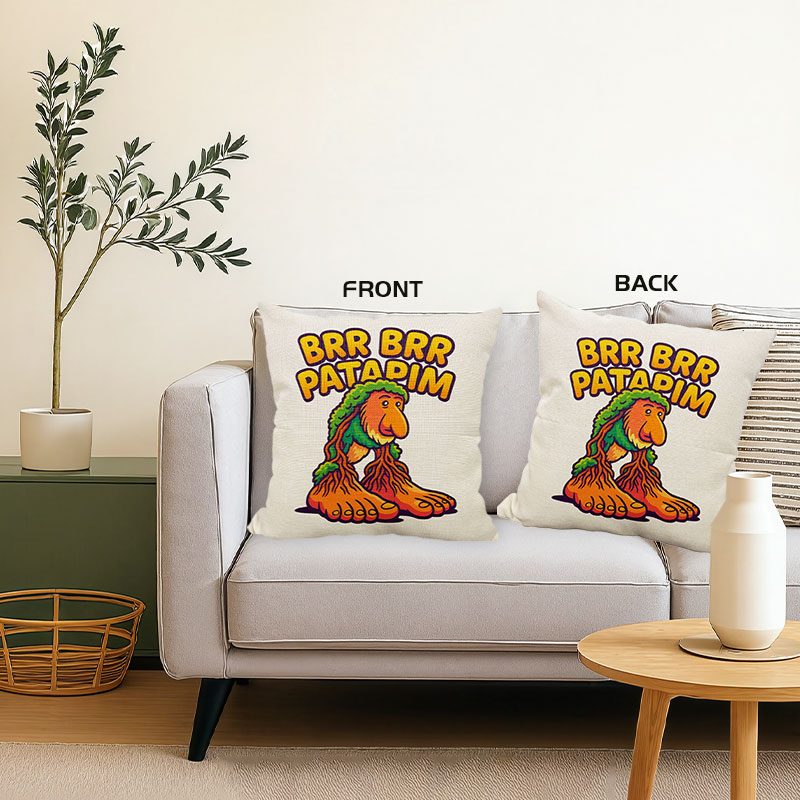 Tokyocanvas Brri Brri Patapim Meme Pillow