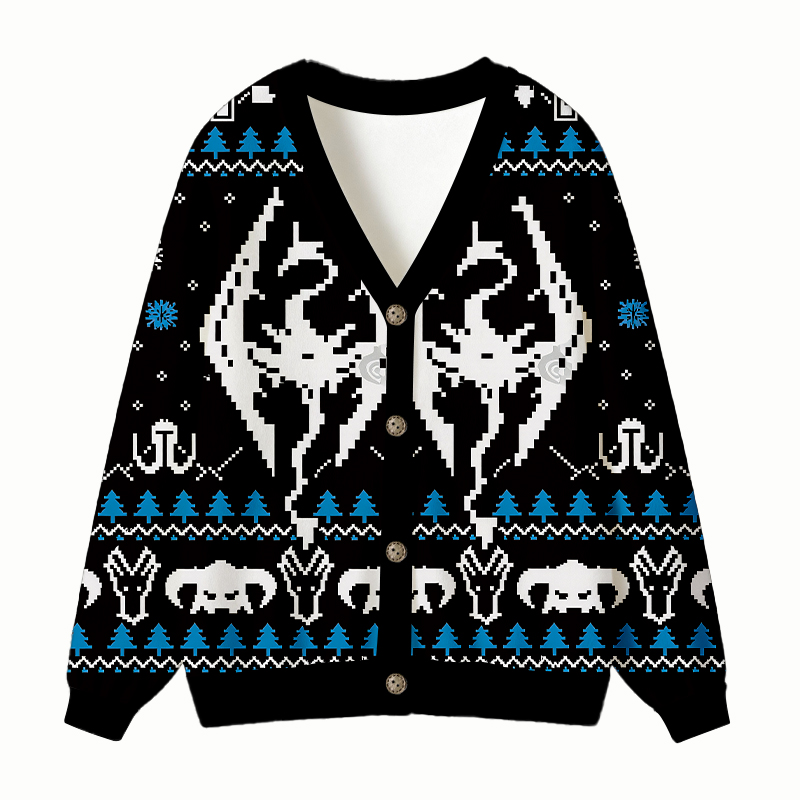 Tokyocanvas Fantasy Game Ugly Cardigan Sweatshirt