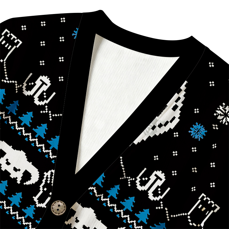 Tokyocanvas Fantasy Game Ugly Cardigan Sweatshirt