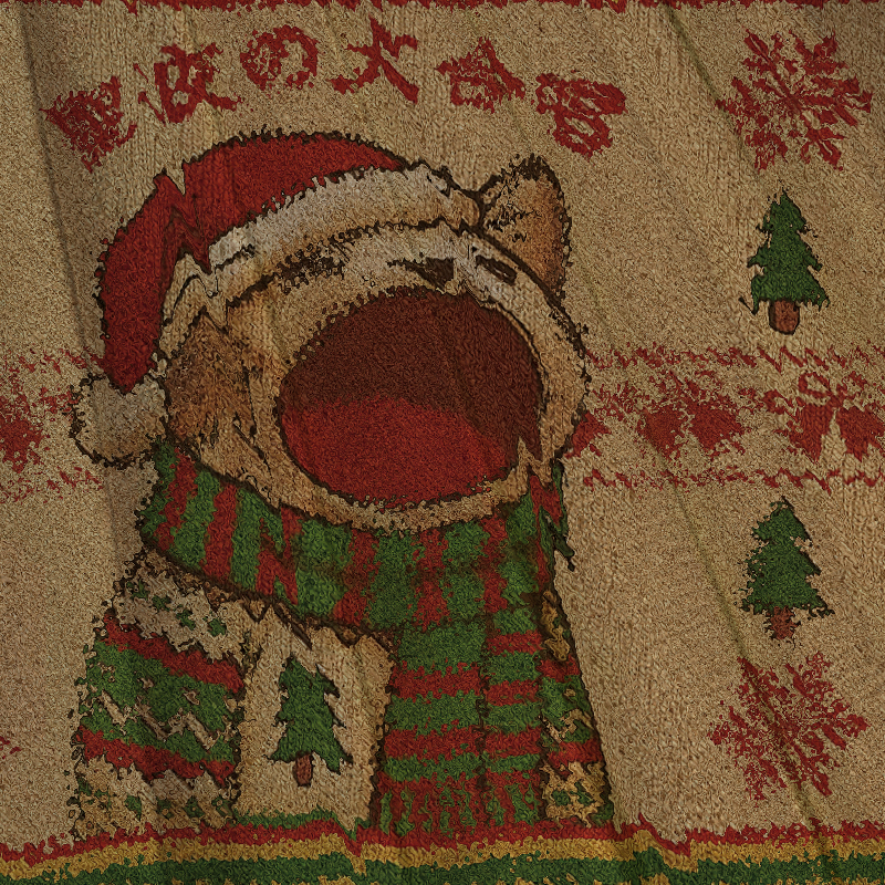 Tokyocanvas Christmas Cantata Christmas Ugly Sweatshirt