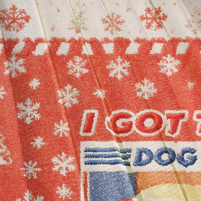 Tokyocanvas I Got That Dog In Me Christmas Ugly Sweatshirt