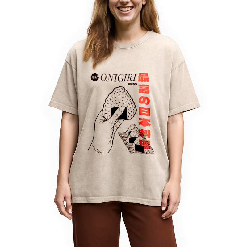 Tokyocanvas Top Japanese Cuisine Washed T-Shirt