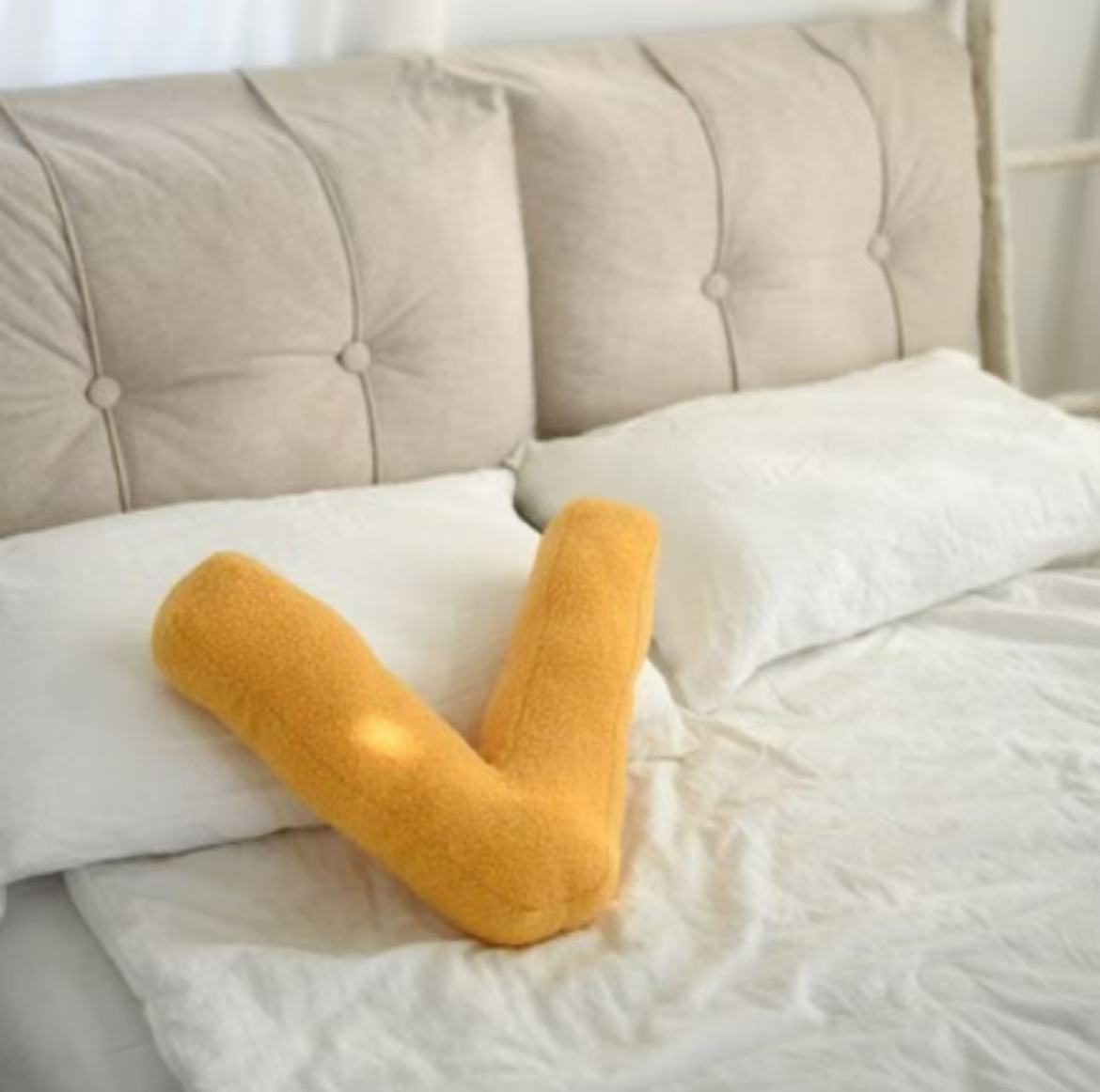 Tokyocanvas V Shaped Throw Pillow