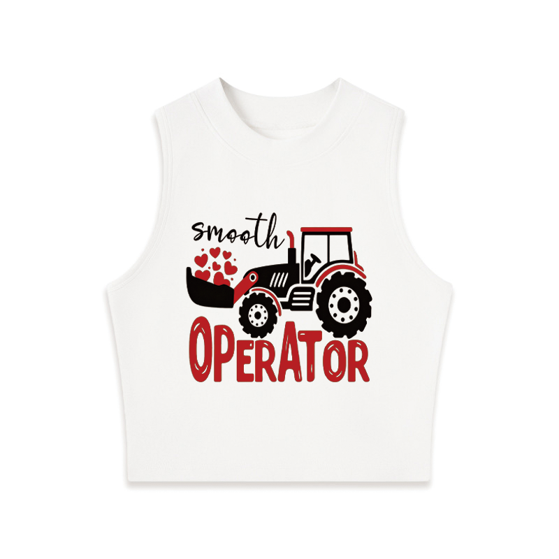 Tokyocanvas Smooth Operator Toddler Crew Neck Crop Top