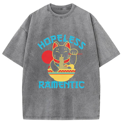 Tokyocanvas Hopeless Ramentic Washed T-Shirt