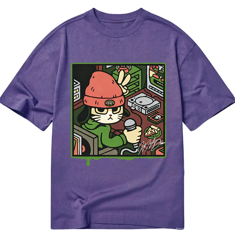 Tokyocanvas Rapper Cat Classic T-Shirt