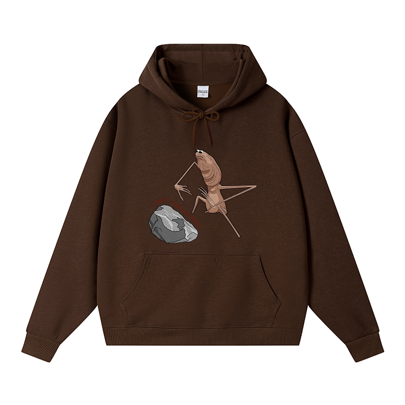 Tokyocanvas I Don't Like This Rock Fleece Lined Hoodie