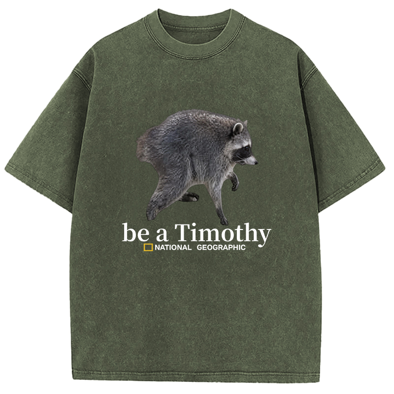 Tokyocanvas Be a Jimothy Washed T-Shirt