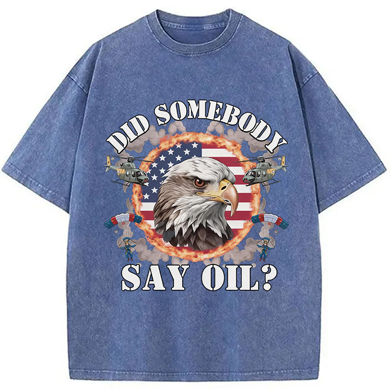 Tokyocanvas Cringey USA Meme Washed T-Shirt