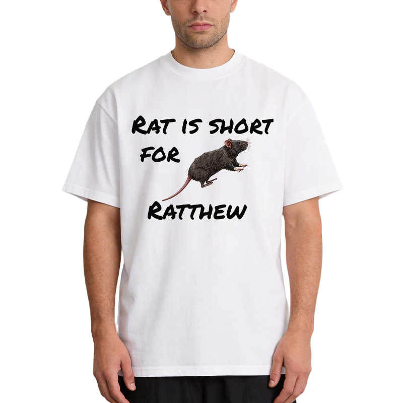 Tokyocanvas Rat Is Short For Ratthew Classic T-Shirt
