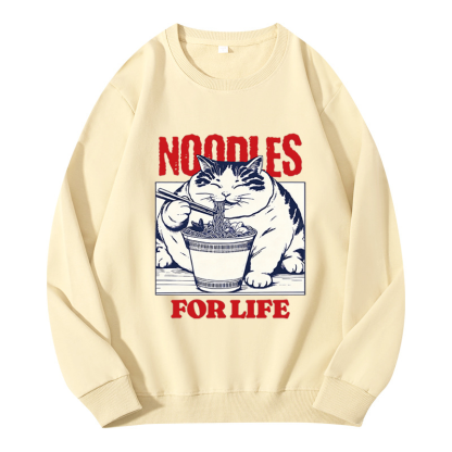 Tokyocanvas Noodles For Life Classic Sweatshirt