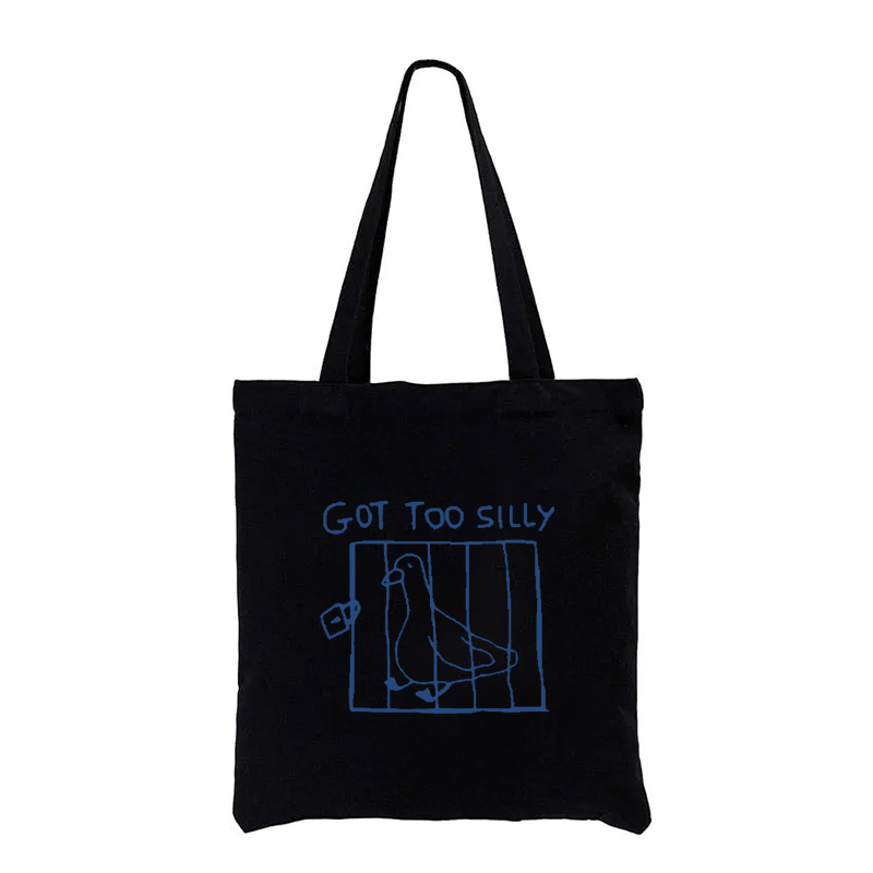 Tokyocanvas Got Too Silly Meme Tote Bag