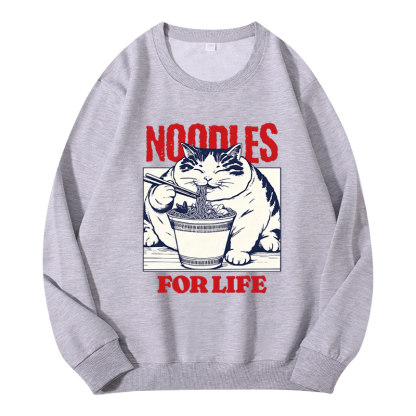 Tokyocanvas Noodles For Life Classic Sweatshirt
