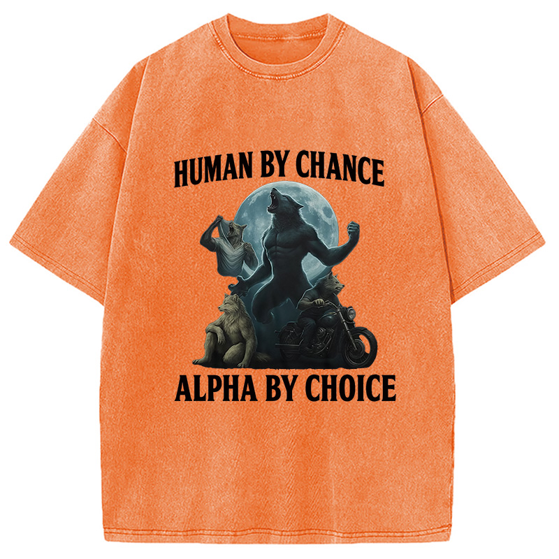 Tokyocanvas Human by Chance Washed T-Shirt