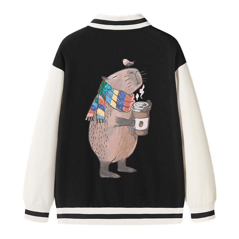 Tokyocanvas Coffeebara Varsity Jacket