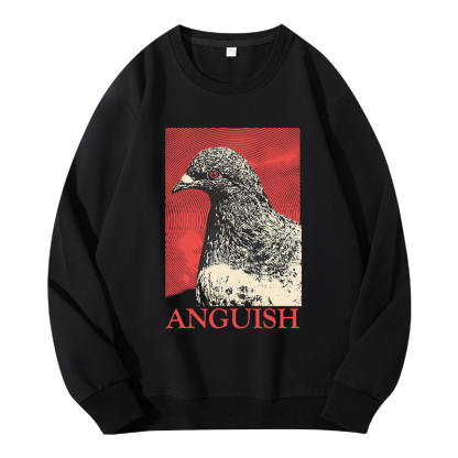 Tokyocanvas The Weight of Urban Anguish Classic Sweatshirt
