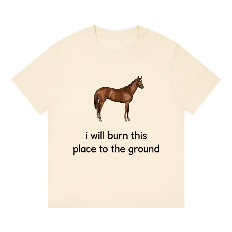 Tokyocanvas I Will Burn This Place To The Ground Boxy T-shirt