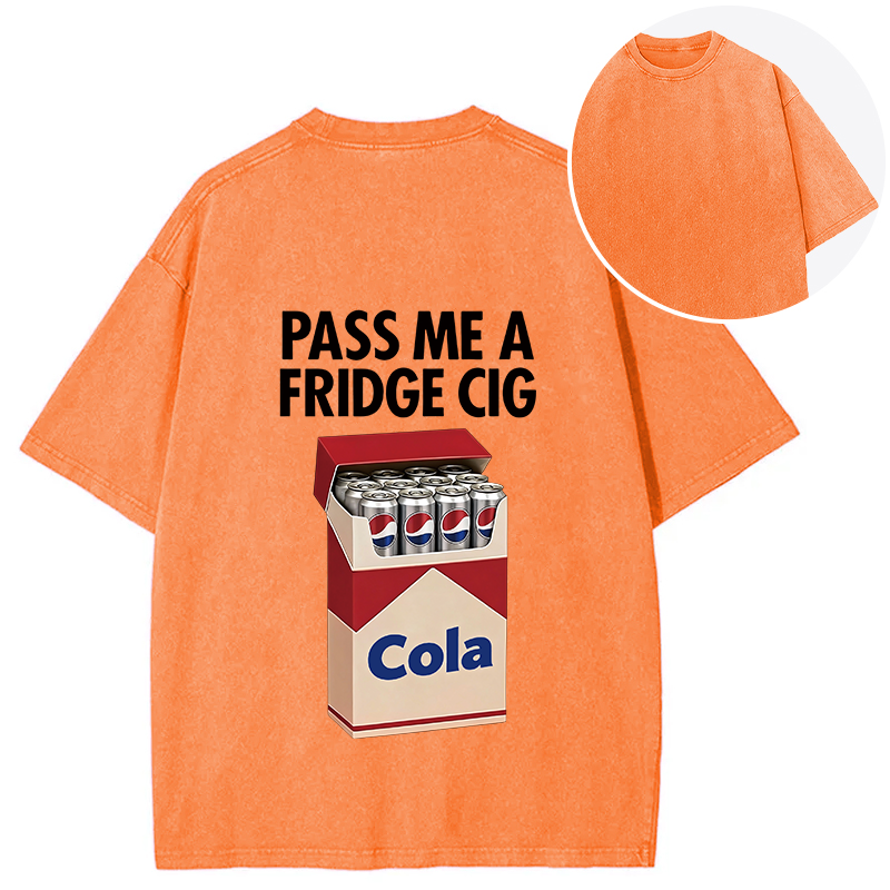 Tokyocanvas I Need A Diet Pepsi Back Washed T-Shirt